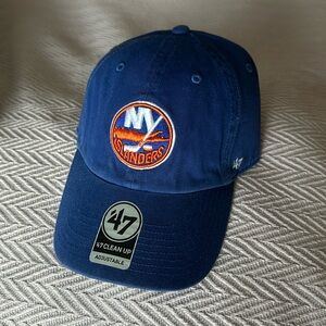 47 New York Islanders Hat. Brand new never worn. Blue.